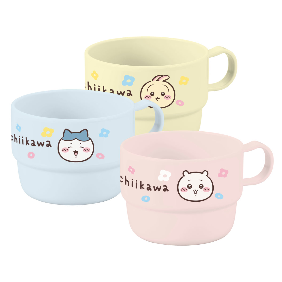 OSK（オーエスケー） コップ アニメちいかわ 3個セット （ 230ml 食洗 
