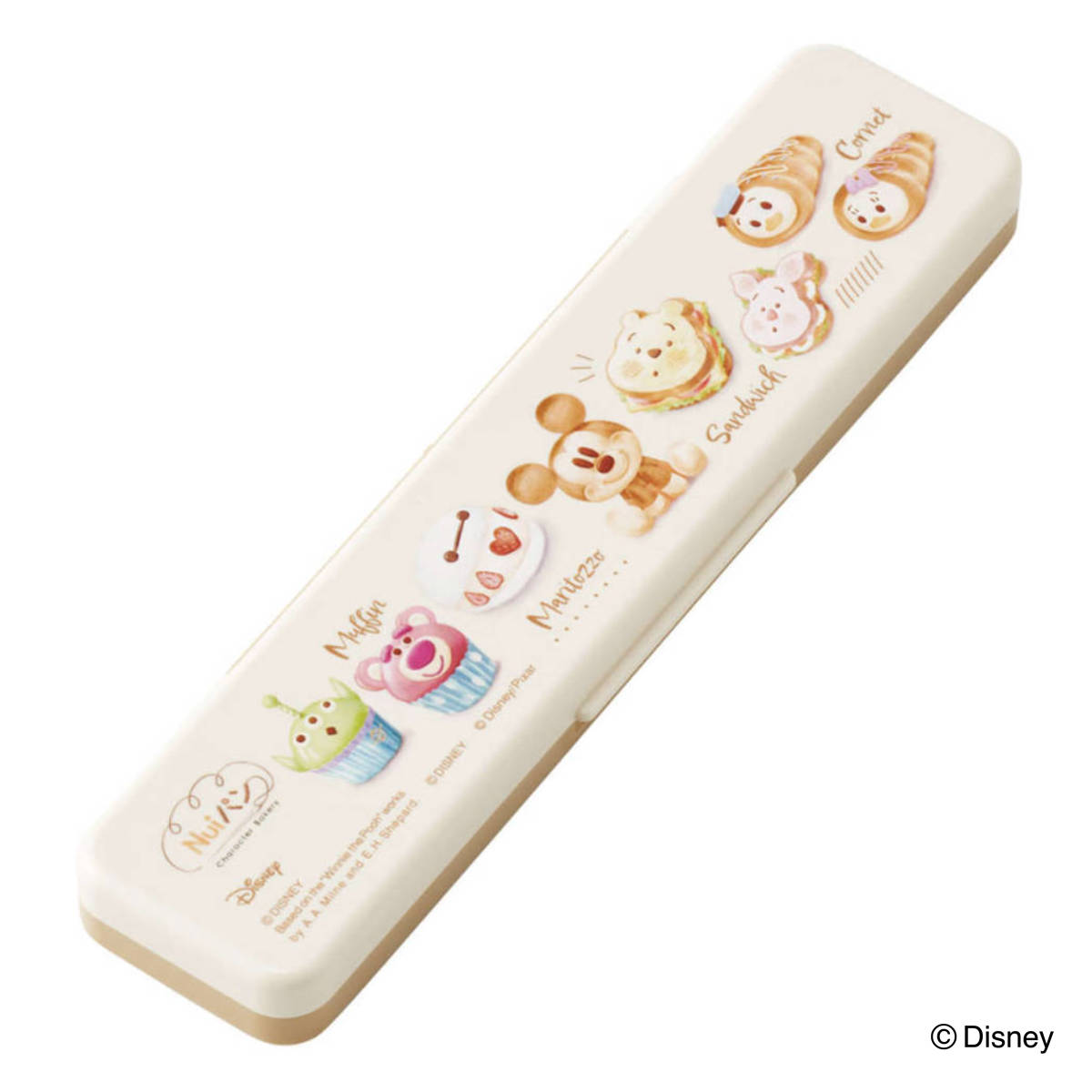 スケーター コンビセット 箸 スプーン ディズニー Nuiパン （ 食洗機