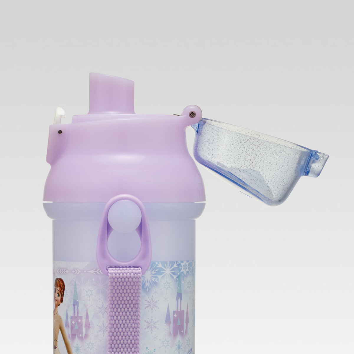アナと雪の女王2 3D 480ml 直飲み水筒 スケーター 水筒 480ml 直飲プラワンタッチボトル アナ雪26 （ 子供用