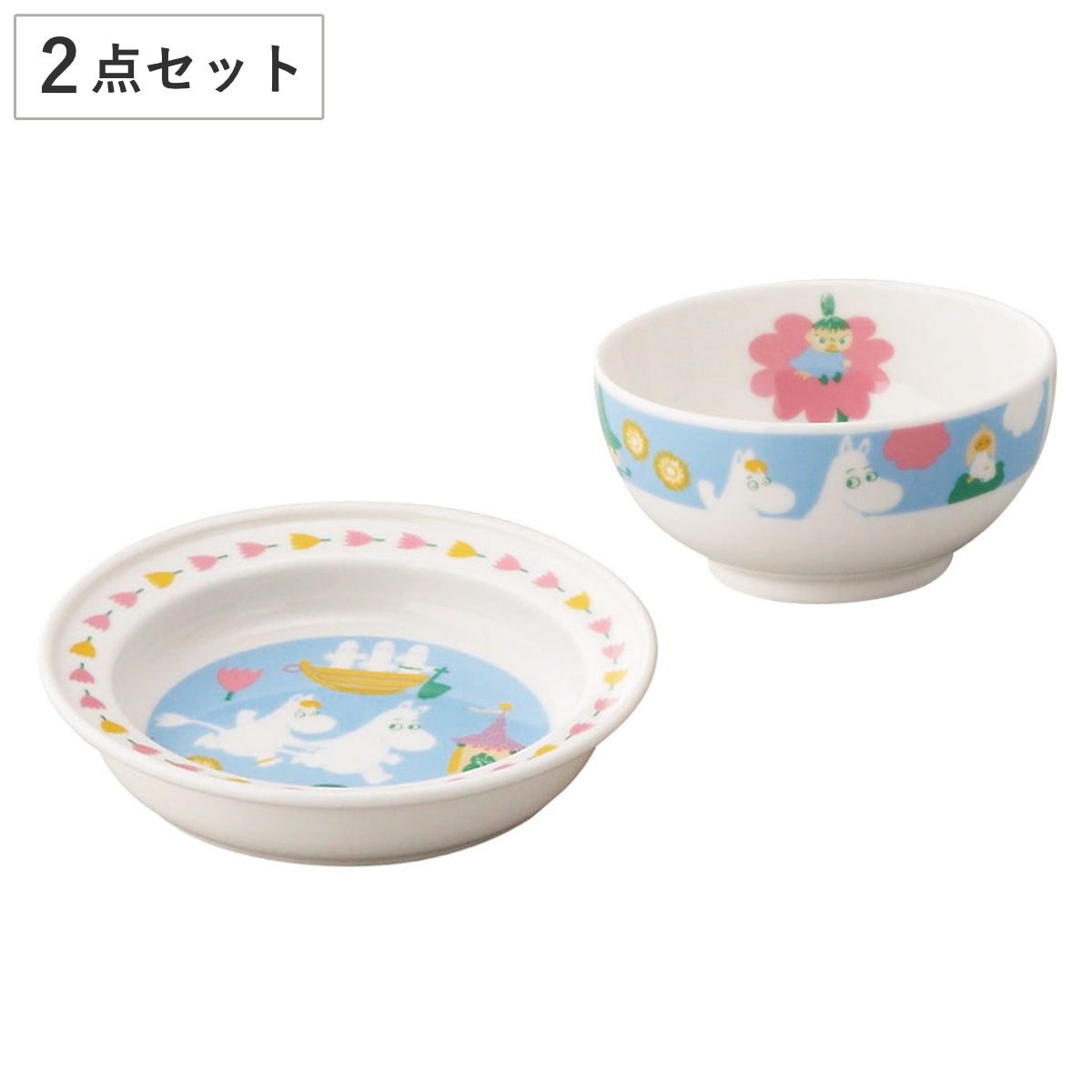 ムーミン ニンニ 食器など 10点セット 山加商店 プレート ボウル プレート＆ボウルセット ムーミン （ 2点