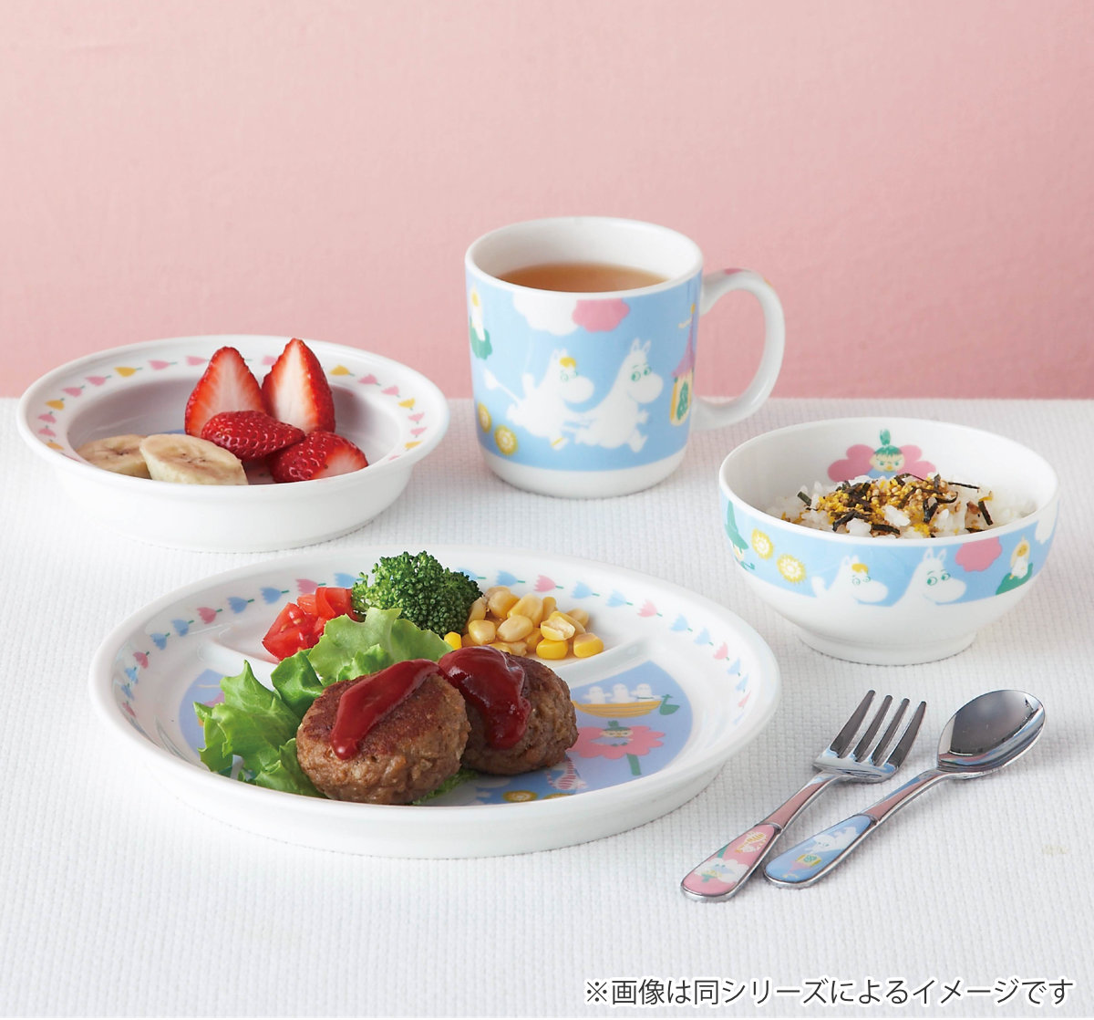 山加商店 子供食器 6ピースセット ムーミン （ 6点セット スプーン