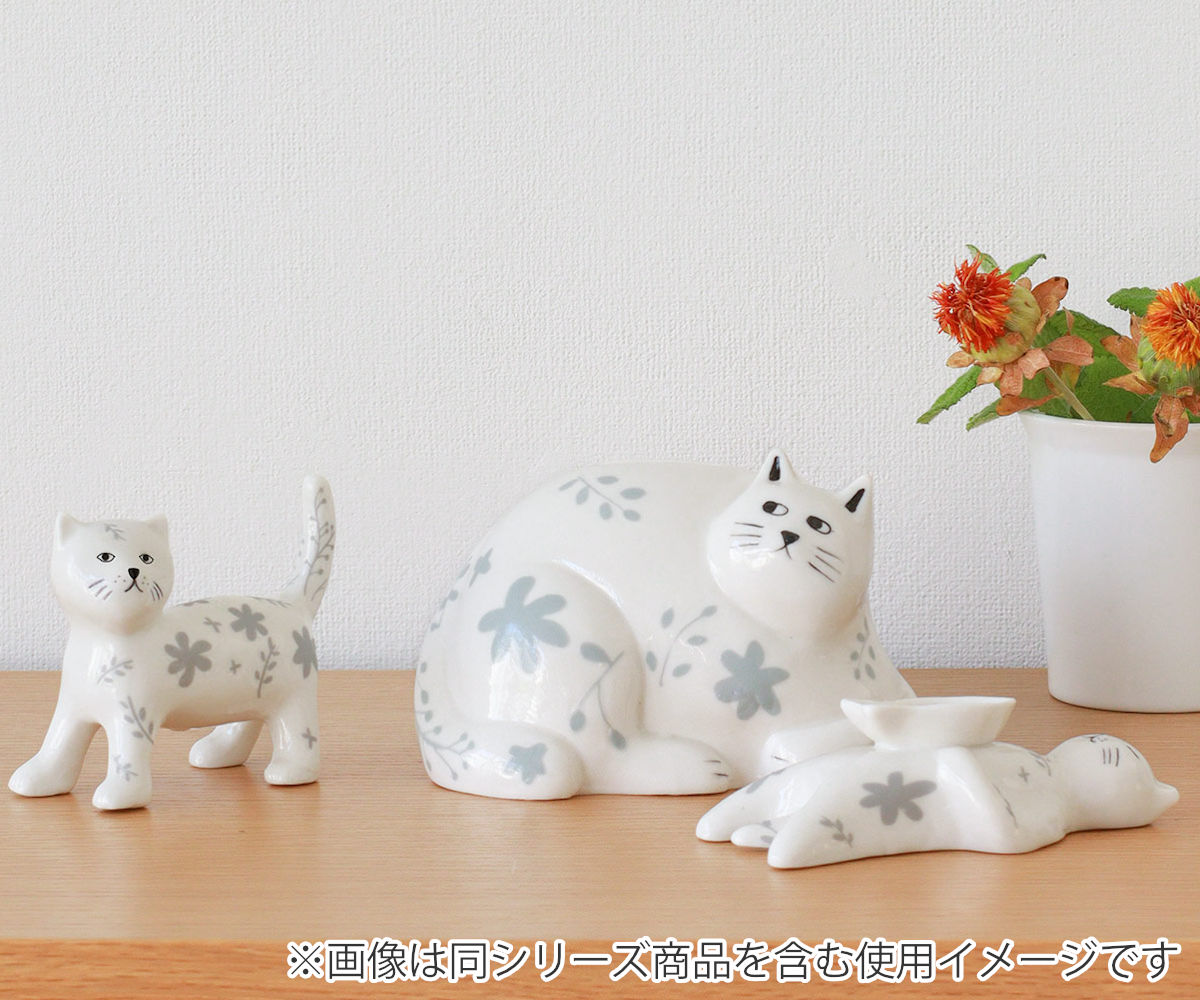 Creer マネーバンク Zappyザッピー ねこ 貯金箱 磁器 （ ネコ 猫 磁器