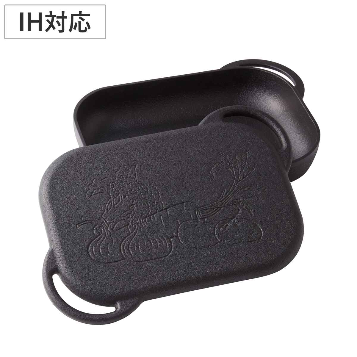 池永鉄工 グリルプレート IH対応 鉄製 蓋付き 南部鉄 BakePan （ ガス