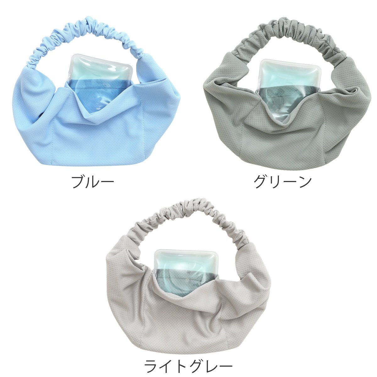 冷感タオル UVクール ネック・ヘアバンド 保...の詳細画像1