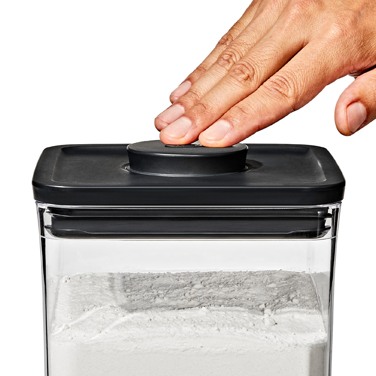 OXO（オクソー） 保存容器 ポップコンテナ レクタングル ショート 1.6L