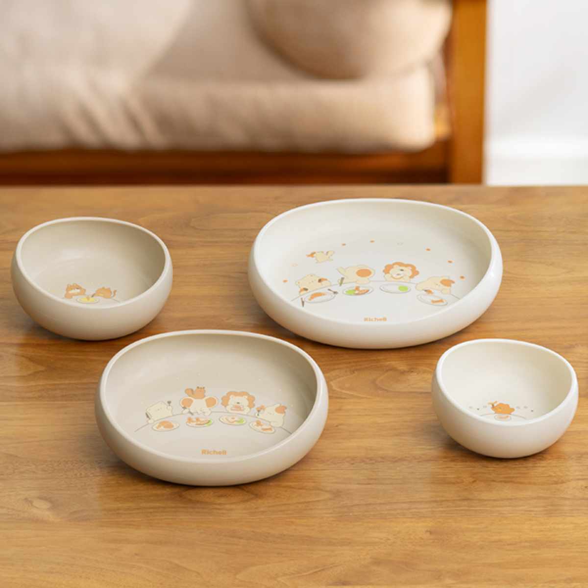 リッチェル（Richell） ベビー食器 トライ すくいやすいボウル S