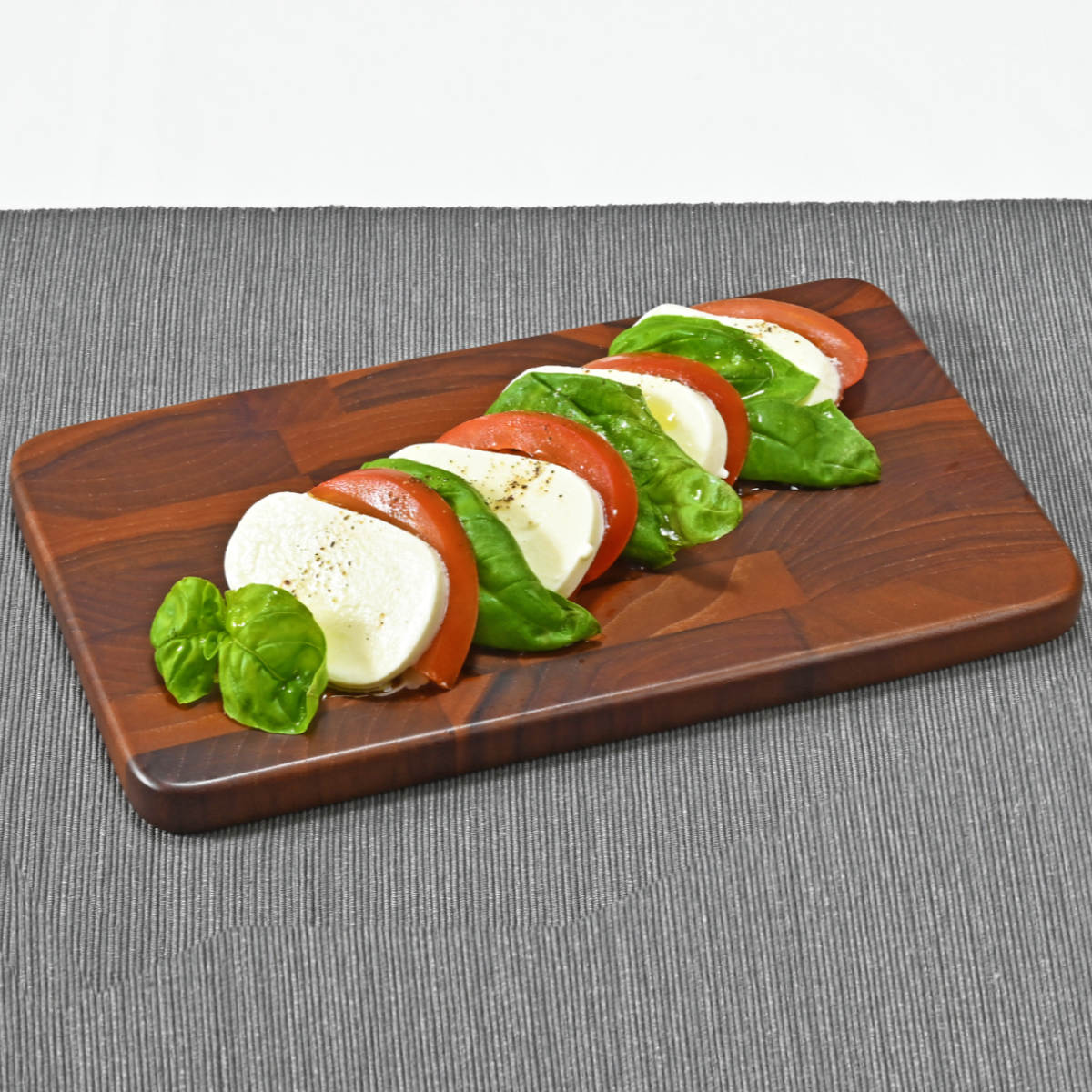 木製まな板 L 25×15cm チーク エンドグレインボード カッティング