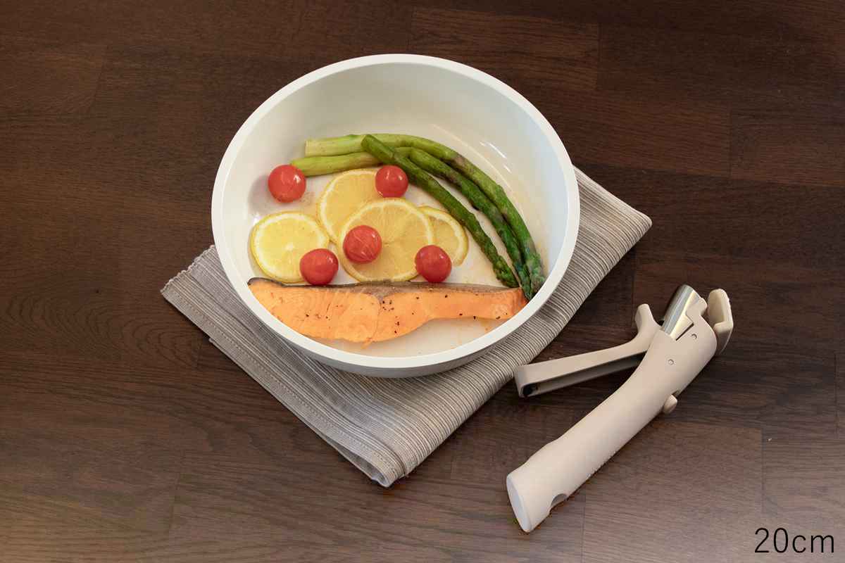 CAROTE フライパン 20cm 26cm 3点セット IH対応 ICE CREAM 取っ手が