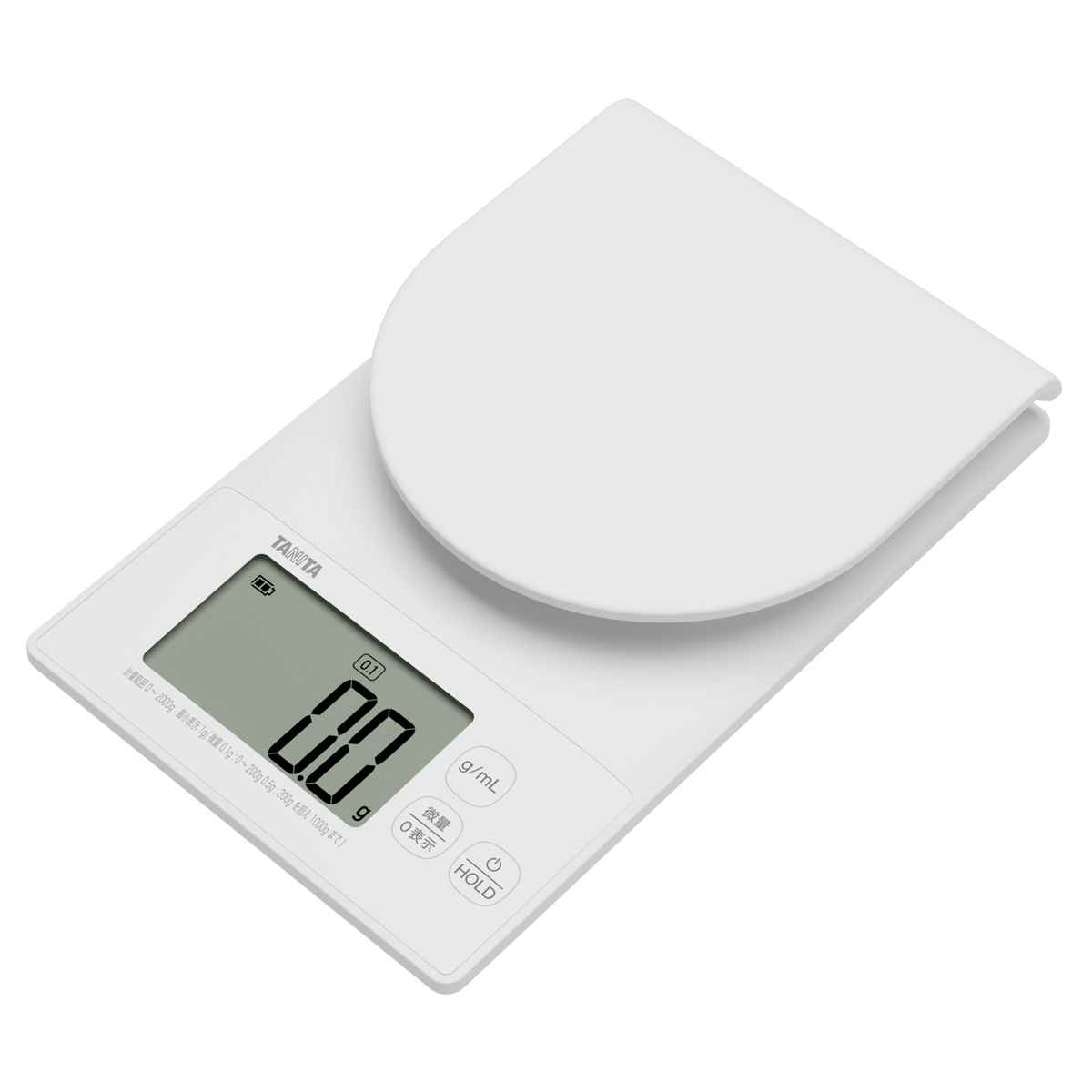TANITA（タニタ） キッチンスケール 2kg デジタルクッキングスケール