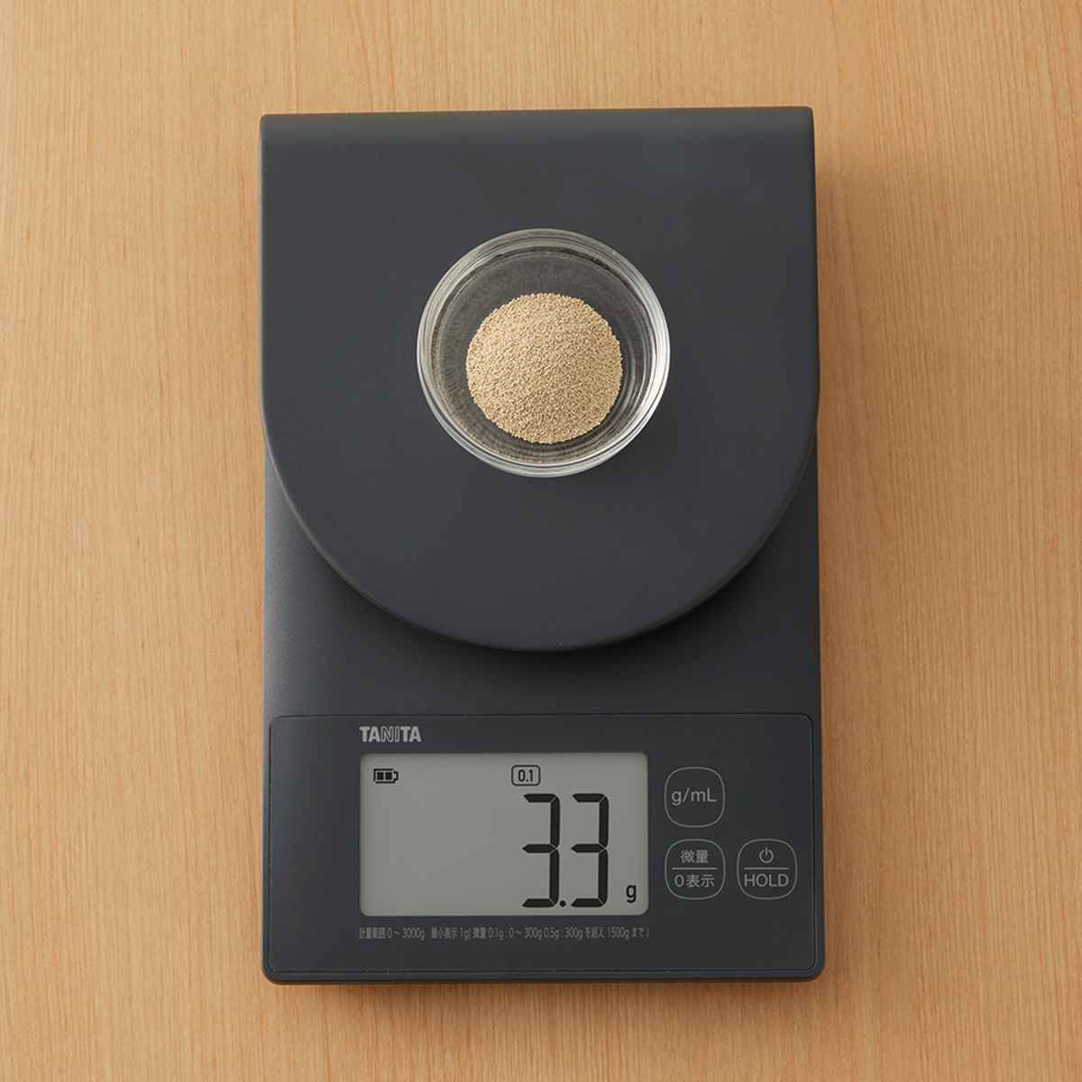 TANITA（タニタ） キッチンスケール 3kg デジタルクッキングスケール