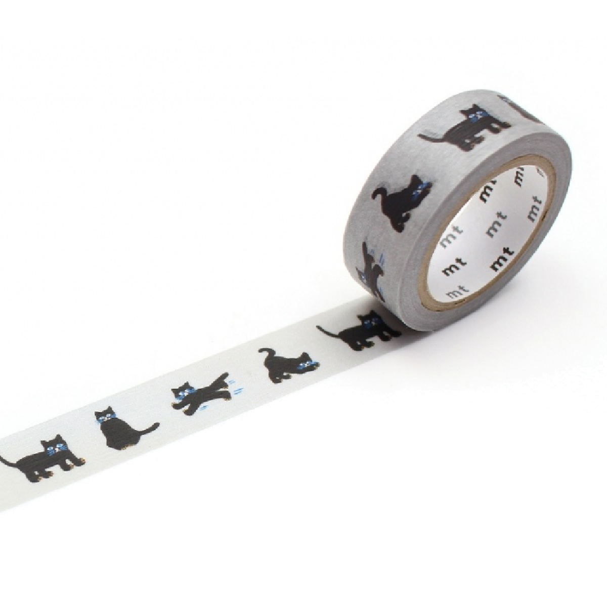 カモ井（KAMOI） マスキングテープ mt SOU・SOU ねこ 15mm×7m