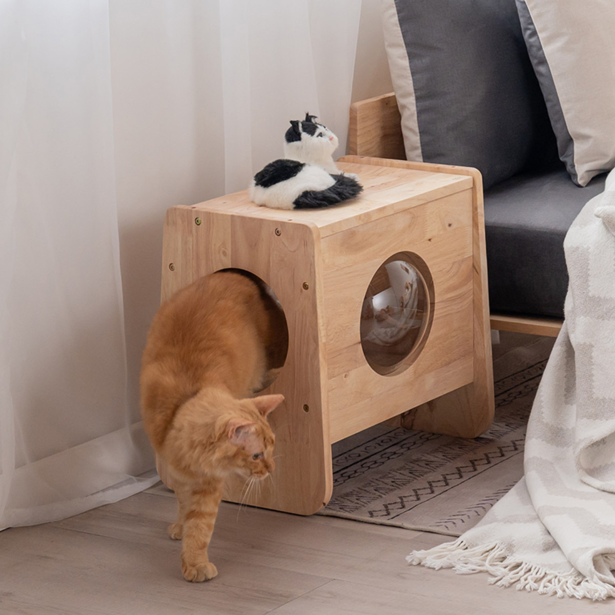 キャットキューブ NATURAL SIGNATURE （ キャットハウス 猫ハウス
