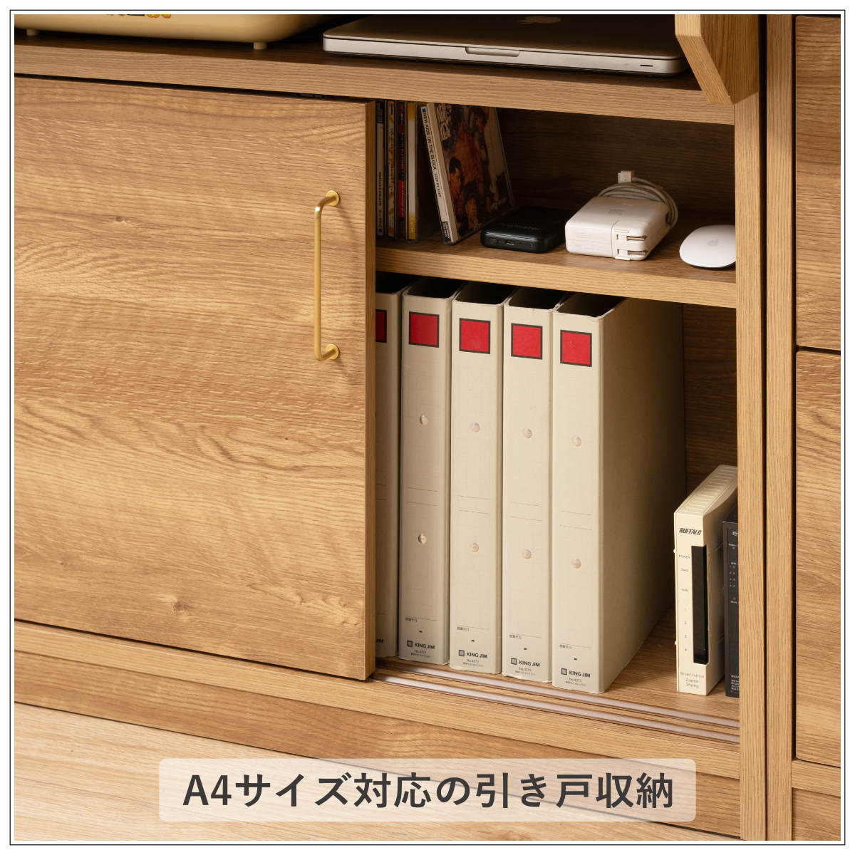 バタフライテーブル 幅80.5cm コンセント付き 完成品 日本製 （ A4