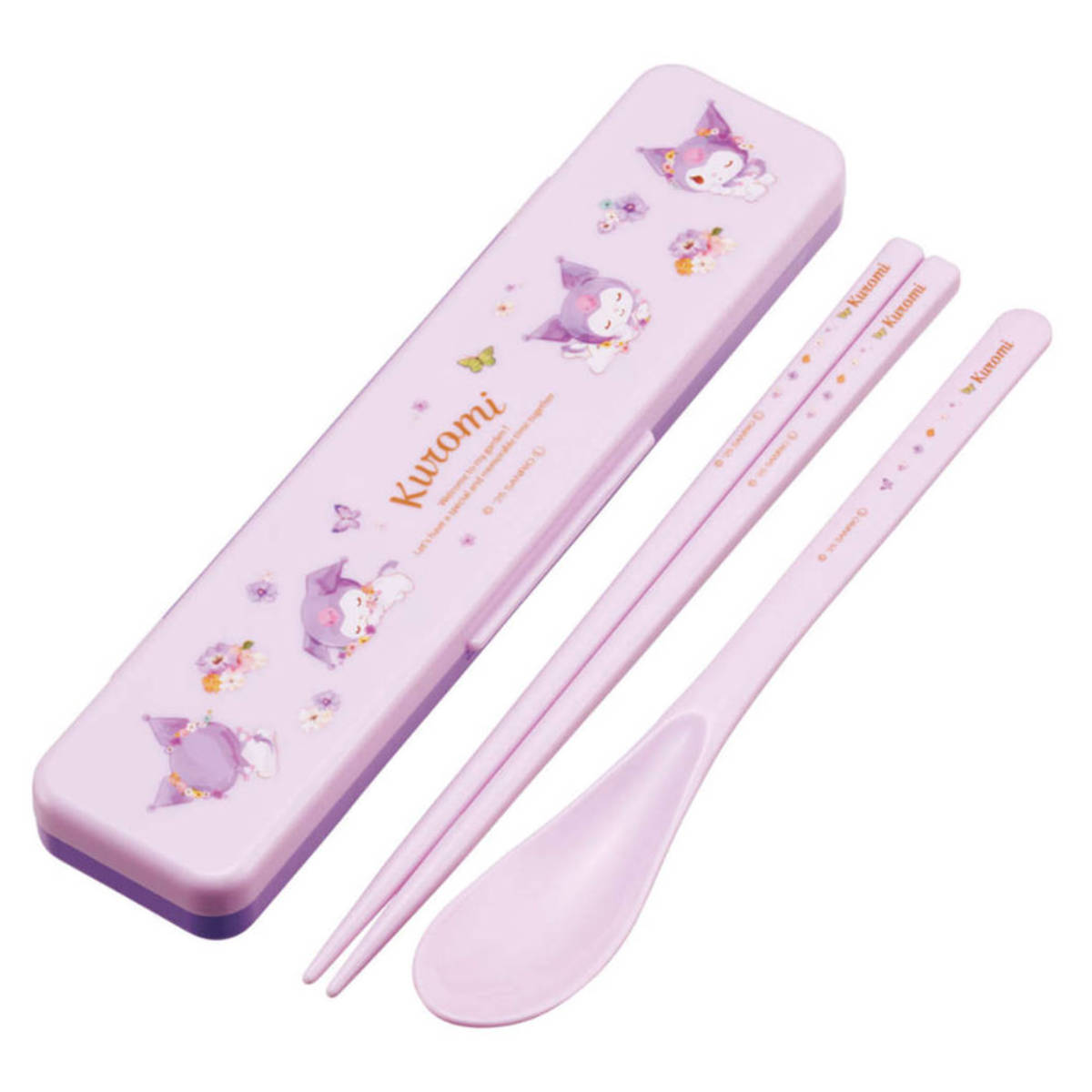 スケーター コンビセット 箸 スプーン クロミパステル水彩花柄 （ 食洗