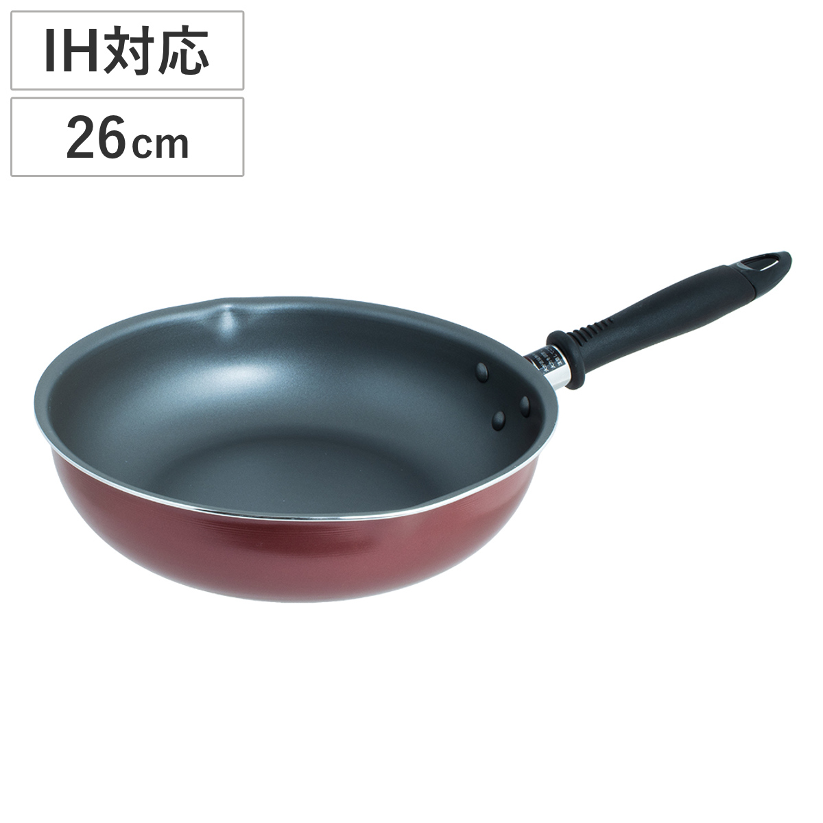 マルチパン 26cm IH対応 IHフッ軽マルチパン フライパン （ ガス火対応