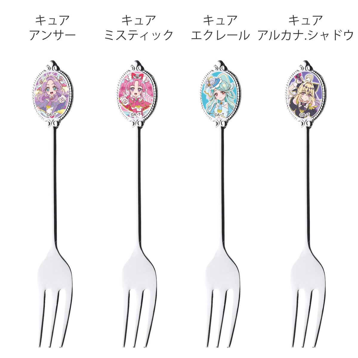小森樹脂 フォーク 名探偵プリキュア ステンレスフォーク
