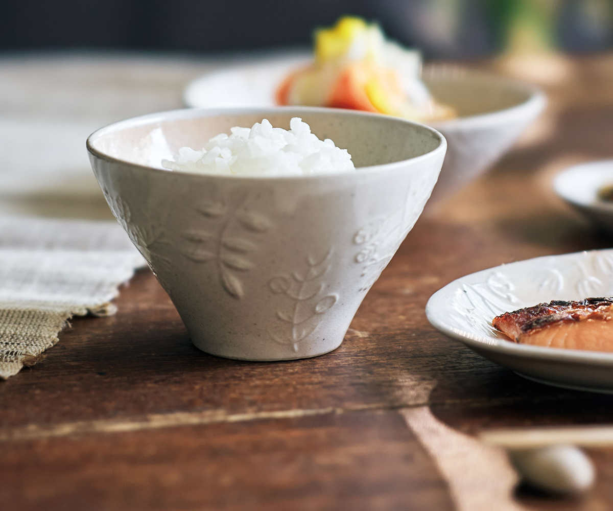 aito製作所 茶碗 葉 御本手 飯碗 （ 11.2cm 食洗機対応 電子レンジ対応