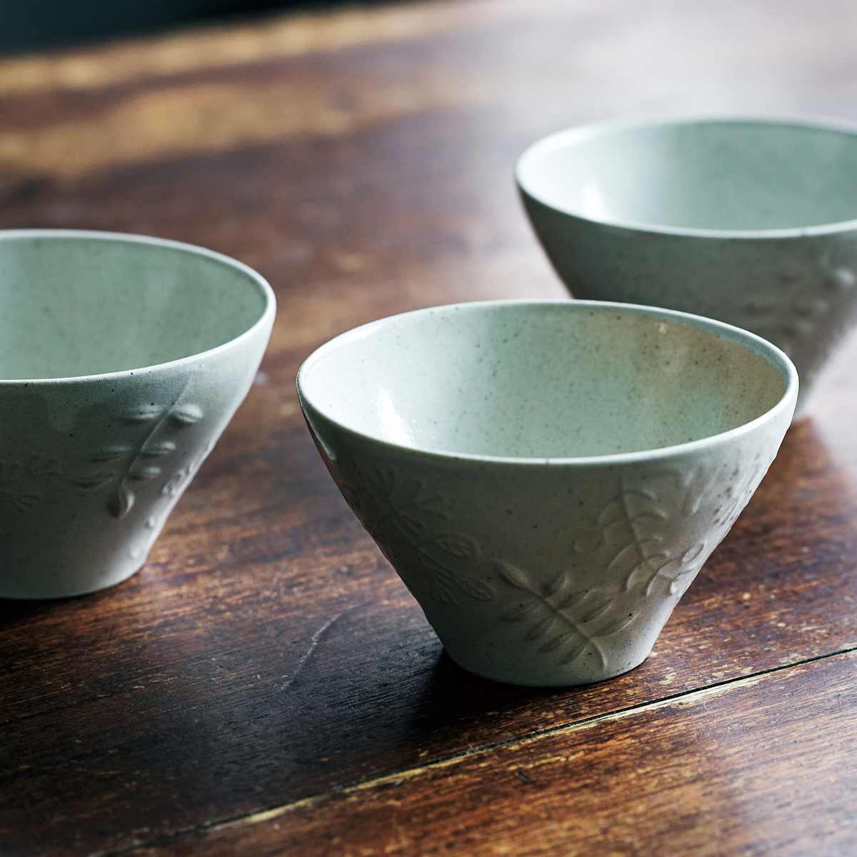 【mou.】さま専用　宮城陶器　飯碗２点 aito製作所 茶碗 葉 御本手 飯碗 （ 11.2cm 食洗機対応 電子レンジ対応