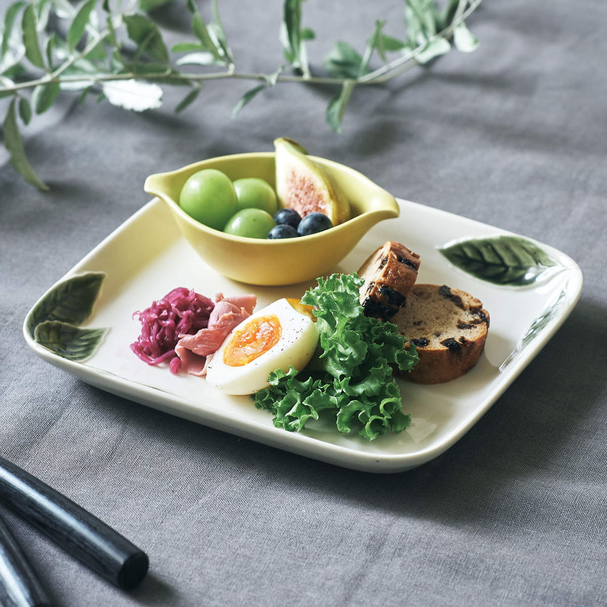 aito製作所 果物 小鉢 同柄5個セット （ 煮物鉢 角 小皿 小皿料理 副菜