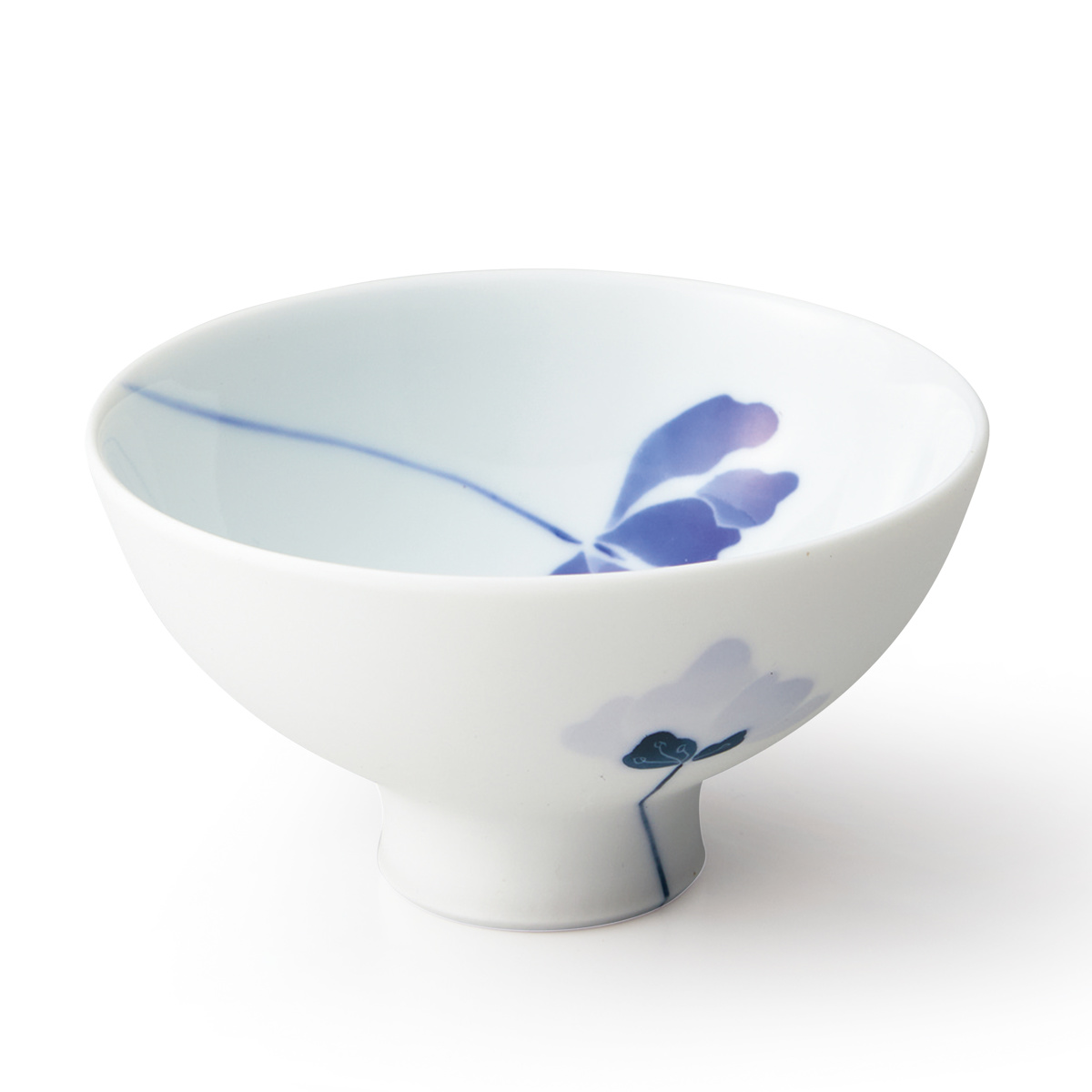 aito製作所 茶碗 レインリリー 瀬戸染付茶碗 （ 11.5cm 電子レンジ対応