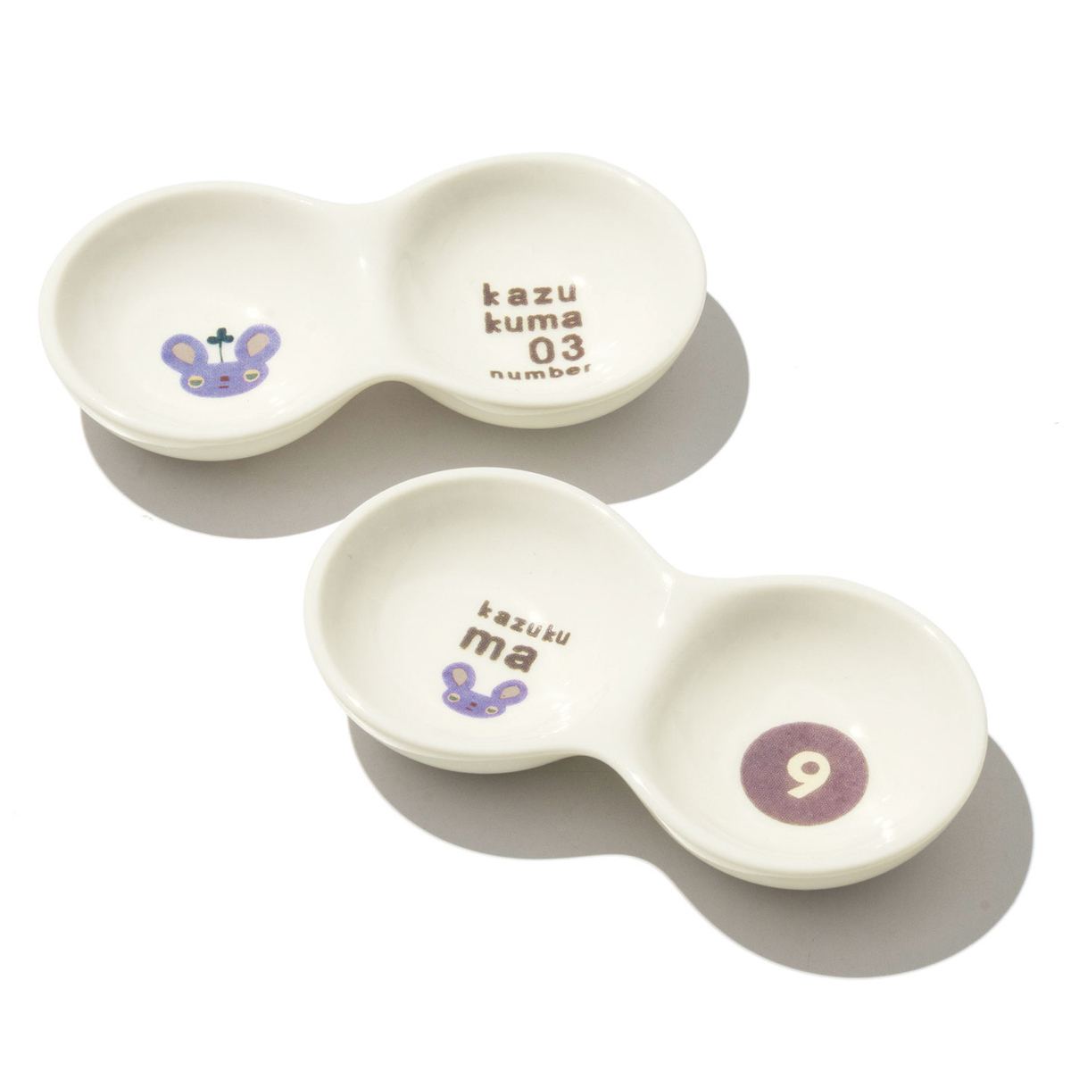 aito製作所 皿 かずくまツインズ 豆皿 （ プレート お皿 食器 11.5cm