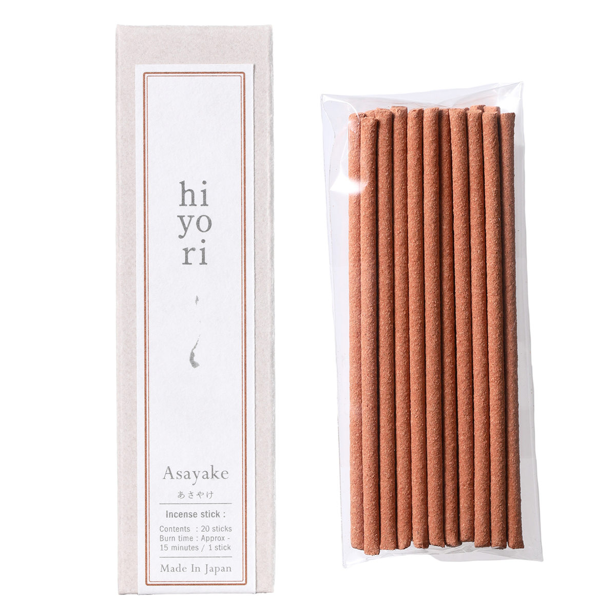 RelyUs レリアス【在庫限り特別価格】お香スティック付き4点セット お香 hiyori incense stick （ インセンス スティッインセンス