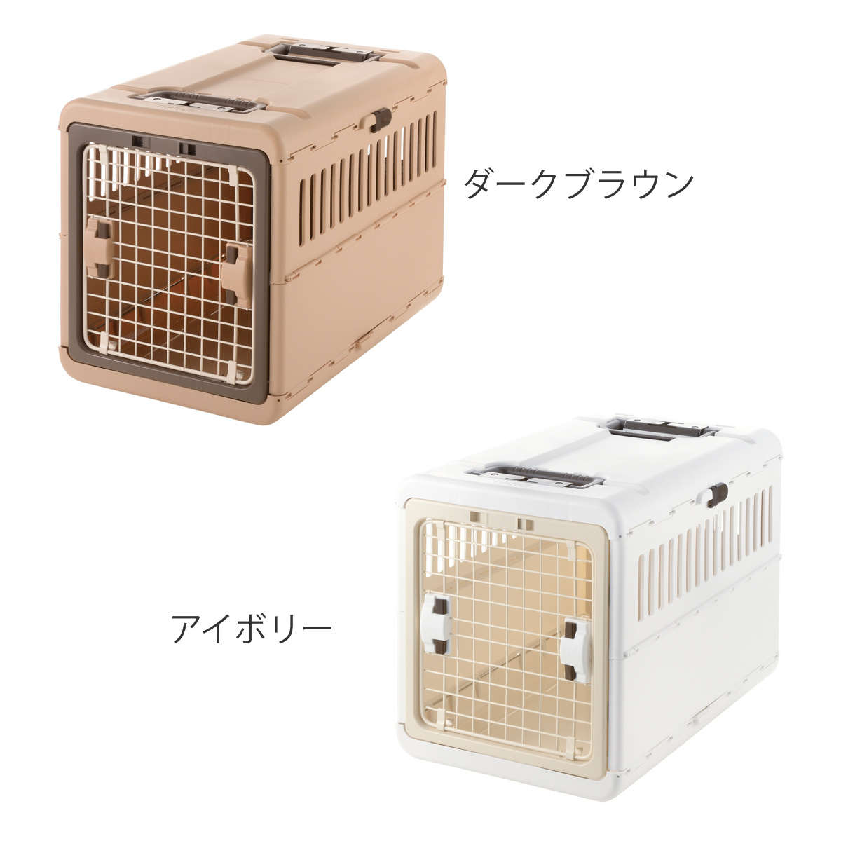 Richell 折りたたみ式ペットキャリー L リッチェル（Richell） ペットキャリー キャンピングキャリー