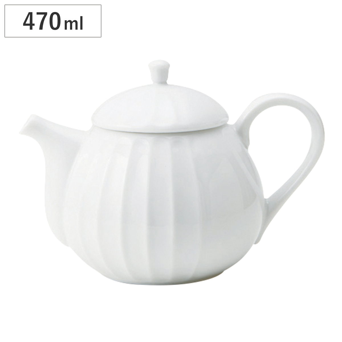 aito製作所 ポット 鼎 白磁 （ ティーポット お茶 緑茶 紅茶 470ml