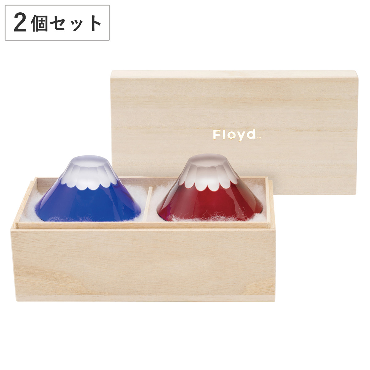 aito製作所 杯 富士江戸切子 （ 60ml 2個セット ガラス お猪口 