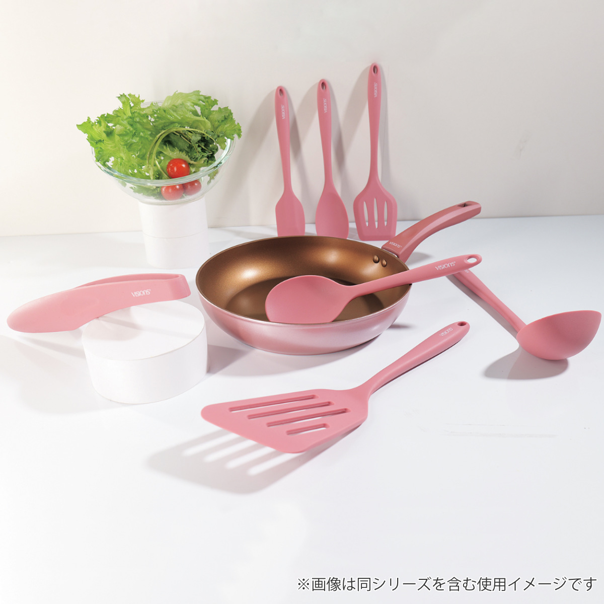 パール金属 スパチュラ シリコン製 VISIONS シリコーンクリーム