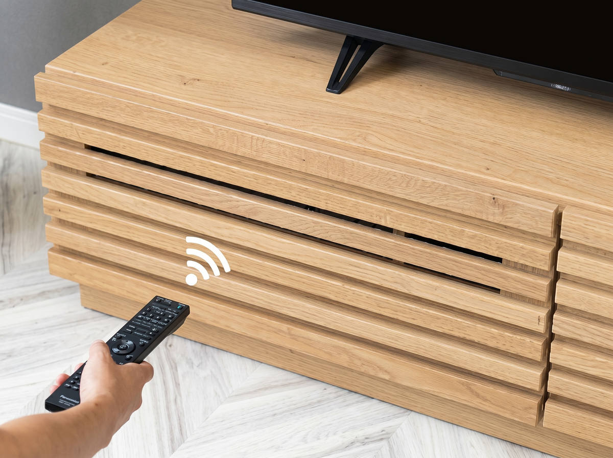 テレビ台 幅180cm ローボード リモコン対応 木目調 完成品 （ TV台