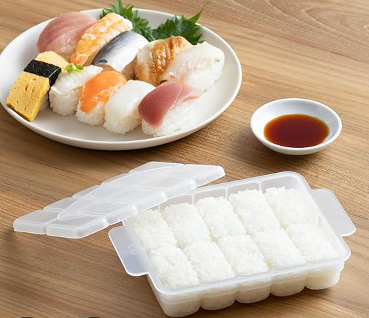 貝印 寿司 型 パコッとにぎり寿司10貫 食洗機対応 （ お寿司型 すし型