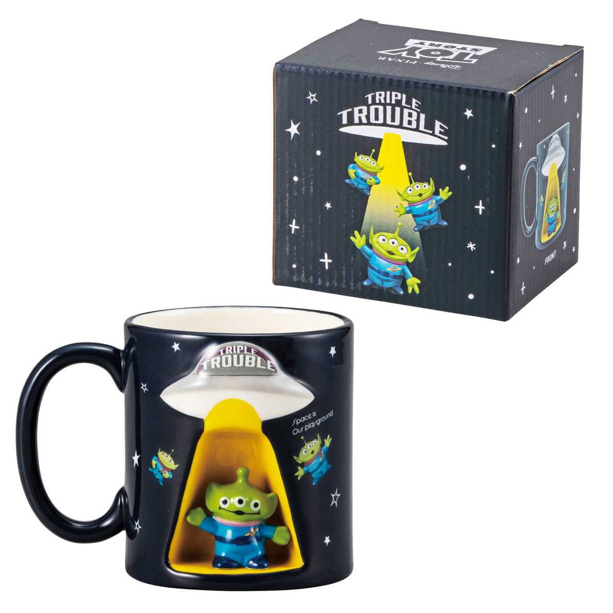 サンアート マグカップ UFOマグ エイリアン （ 280ml 磁器 マグ