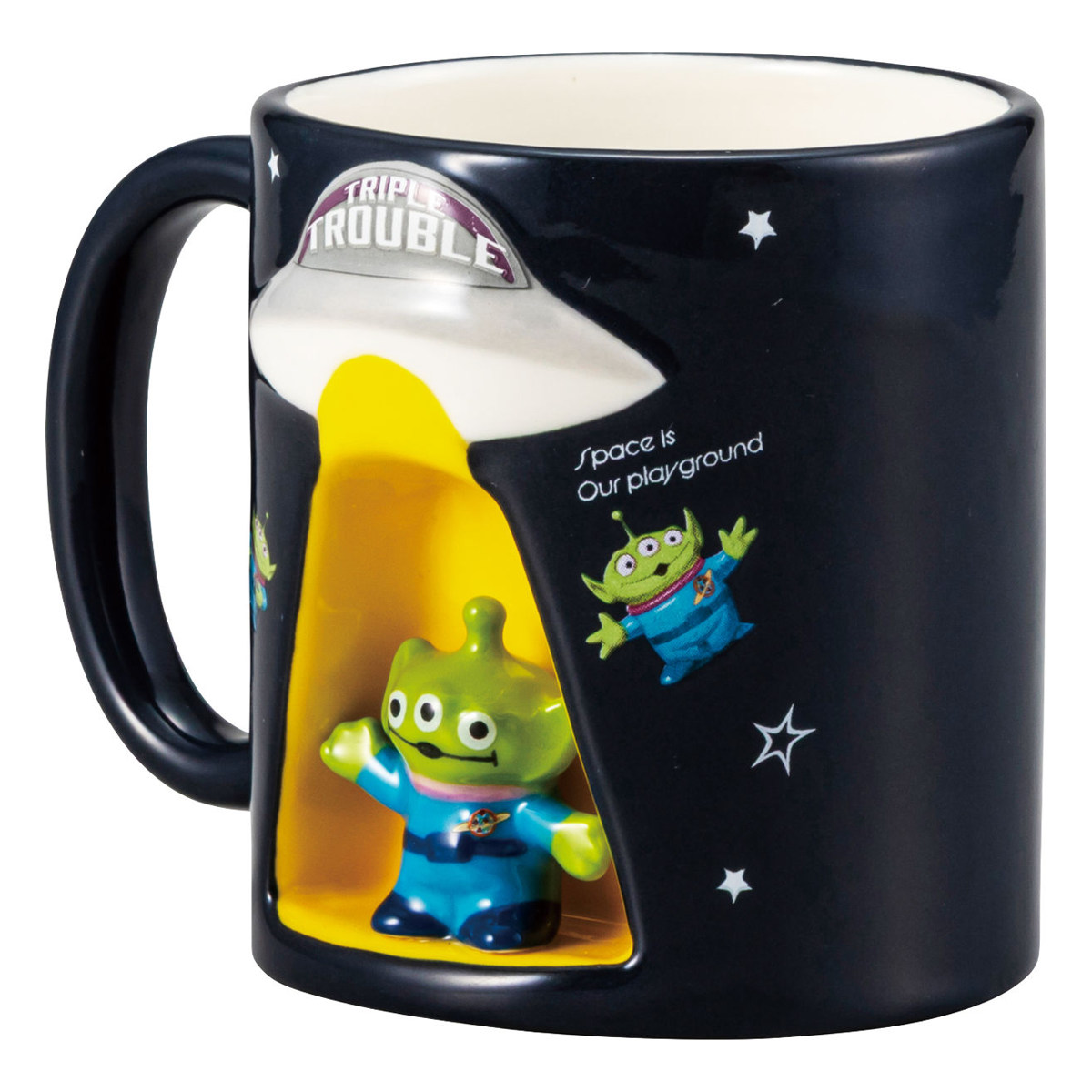サンアート マグカップ UFOマグ エイリアン （ 280ml 磁器 マグ
