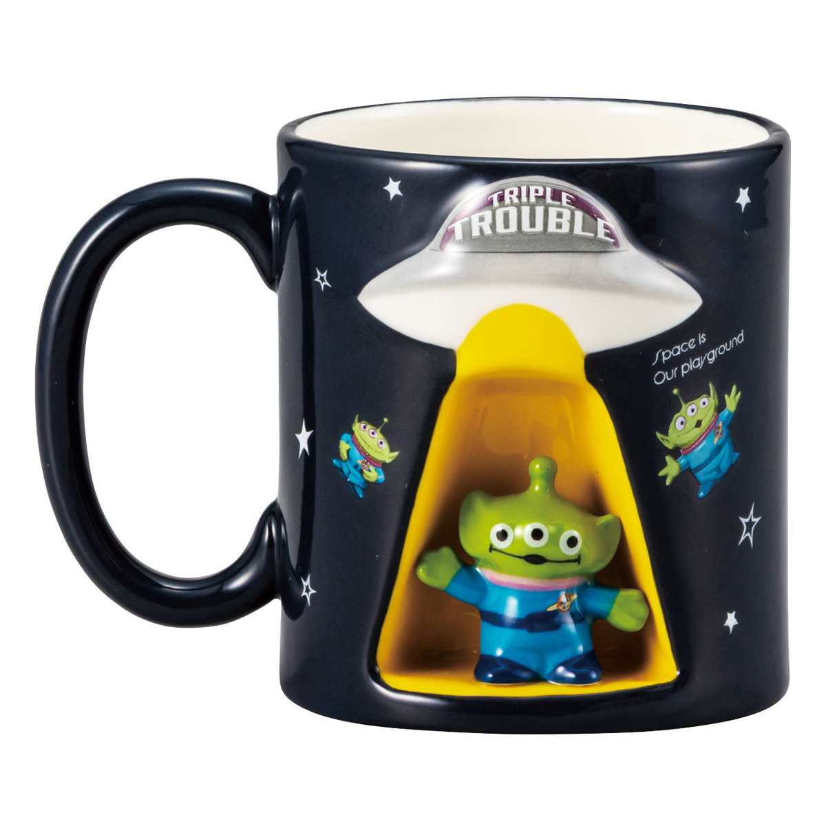 サンアート マグカップ UFOマグ エイリアン （ 280ml 磁器 マグ