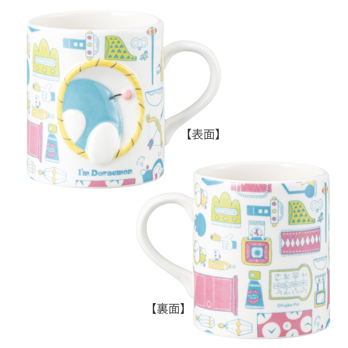 サンアート マグカップ ハプニングマグ ドラえもん （ 300ml 磁器 マグ