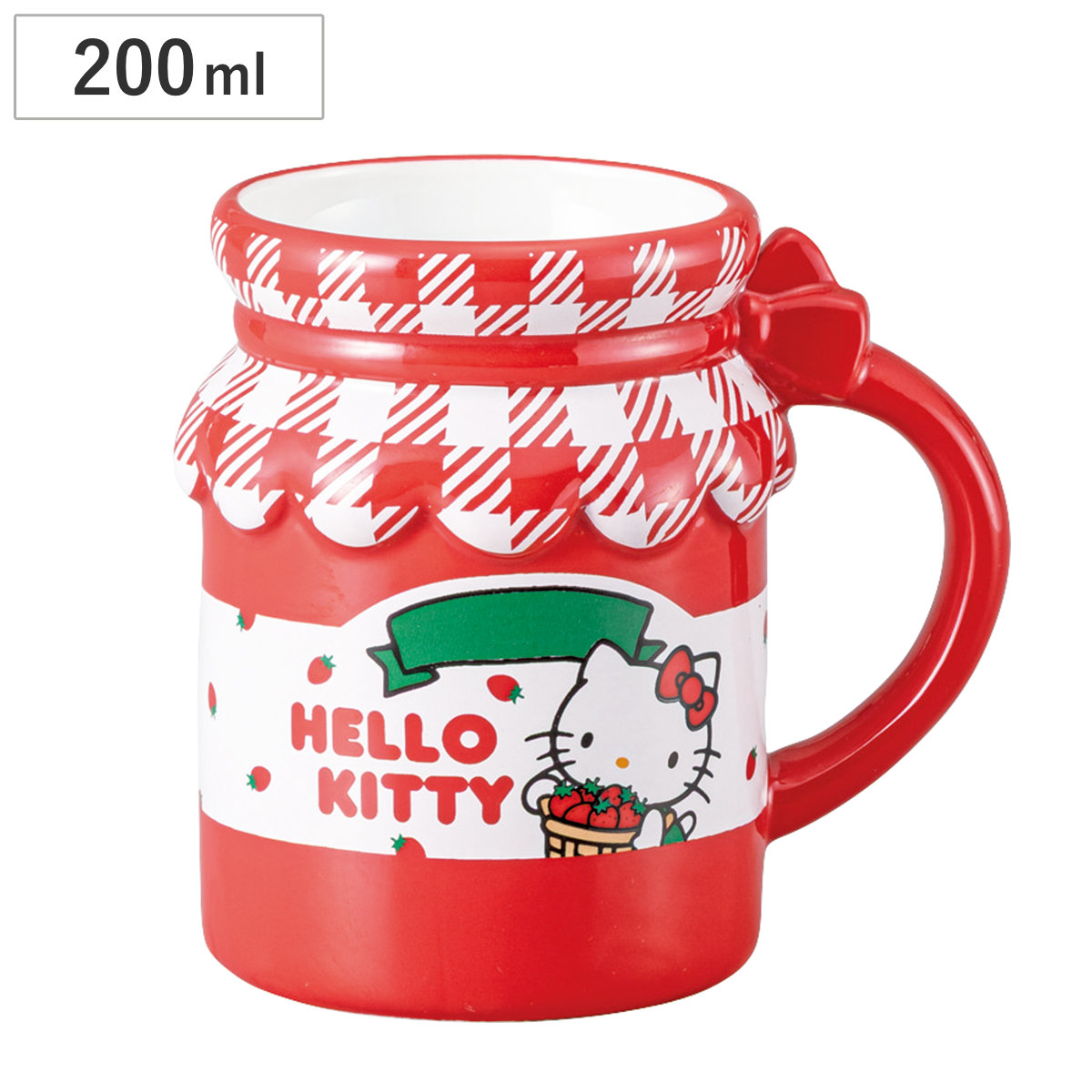 サンアート マグカップ ジャム瓶マグカップ レトロ ハローキティ