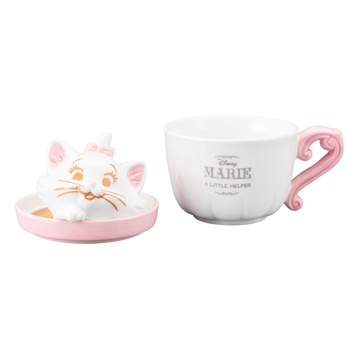 サンアート マグカップ ラテアートマグ マリー （ 240ml 磁器 蓋付き