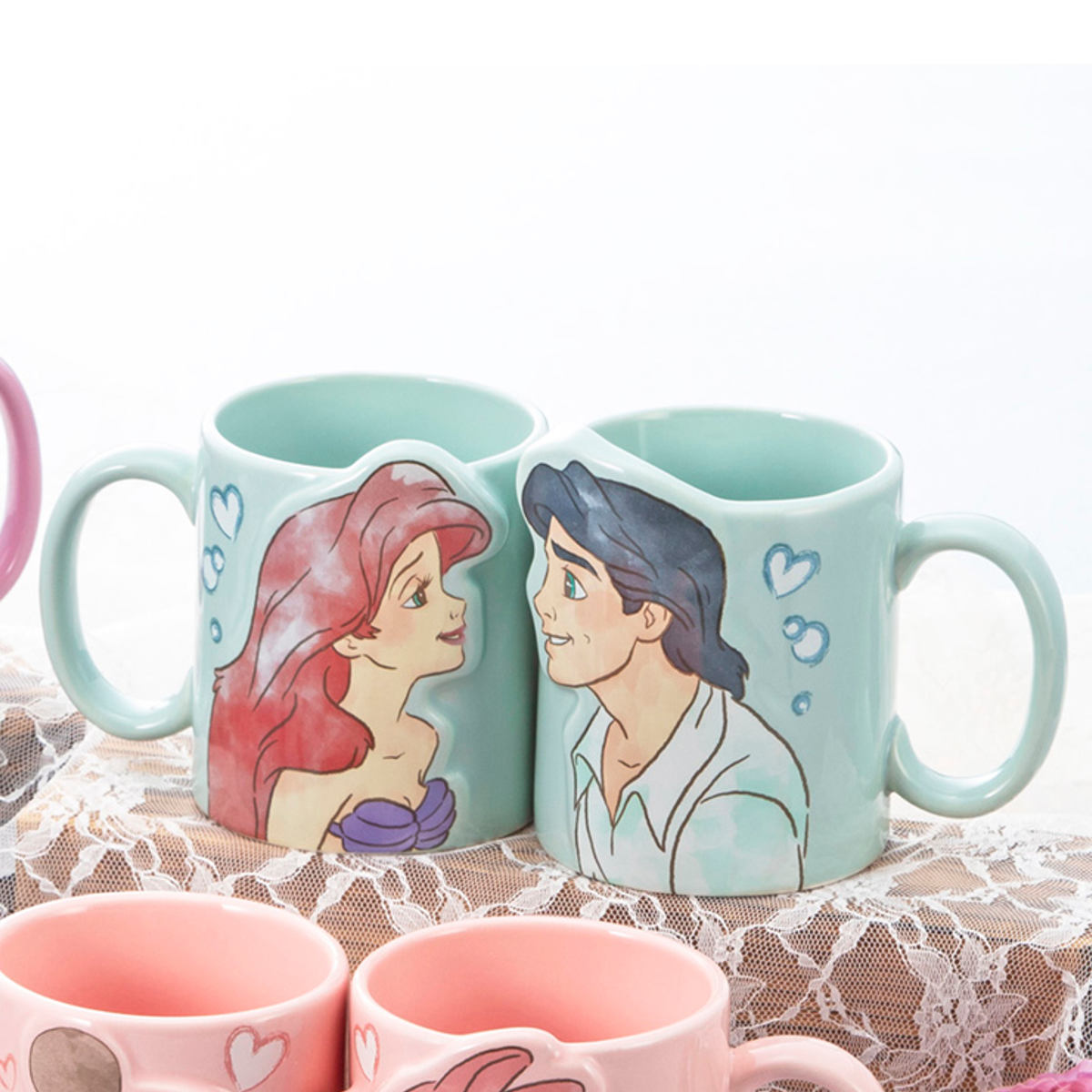 サンアート マグカップ ペアマグカップ ディズニー （ 300ml 磁器 ペア