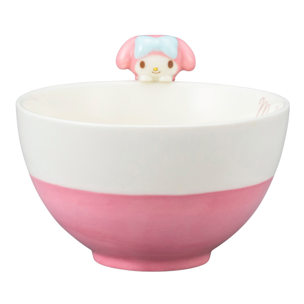 サンアート 茶碗 のっかりフィギュア付茶碗 （ 12.4cm サンリオ 