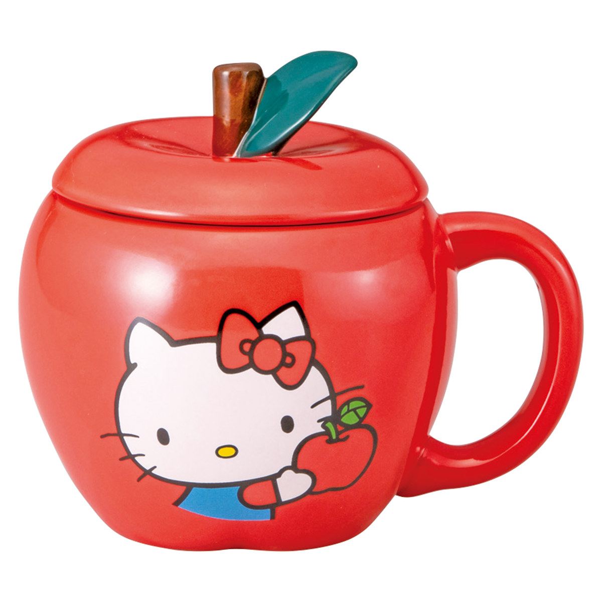 サンアート マグカップ リンゴマグ ハローキティ （ 330ml 磁器 マグ