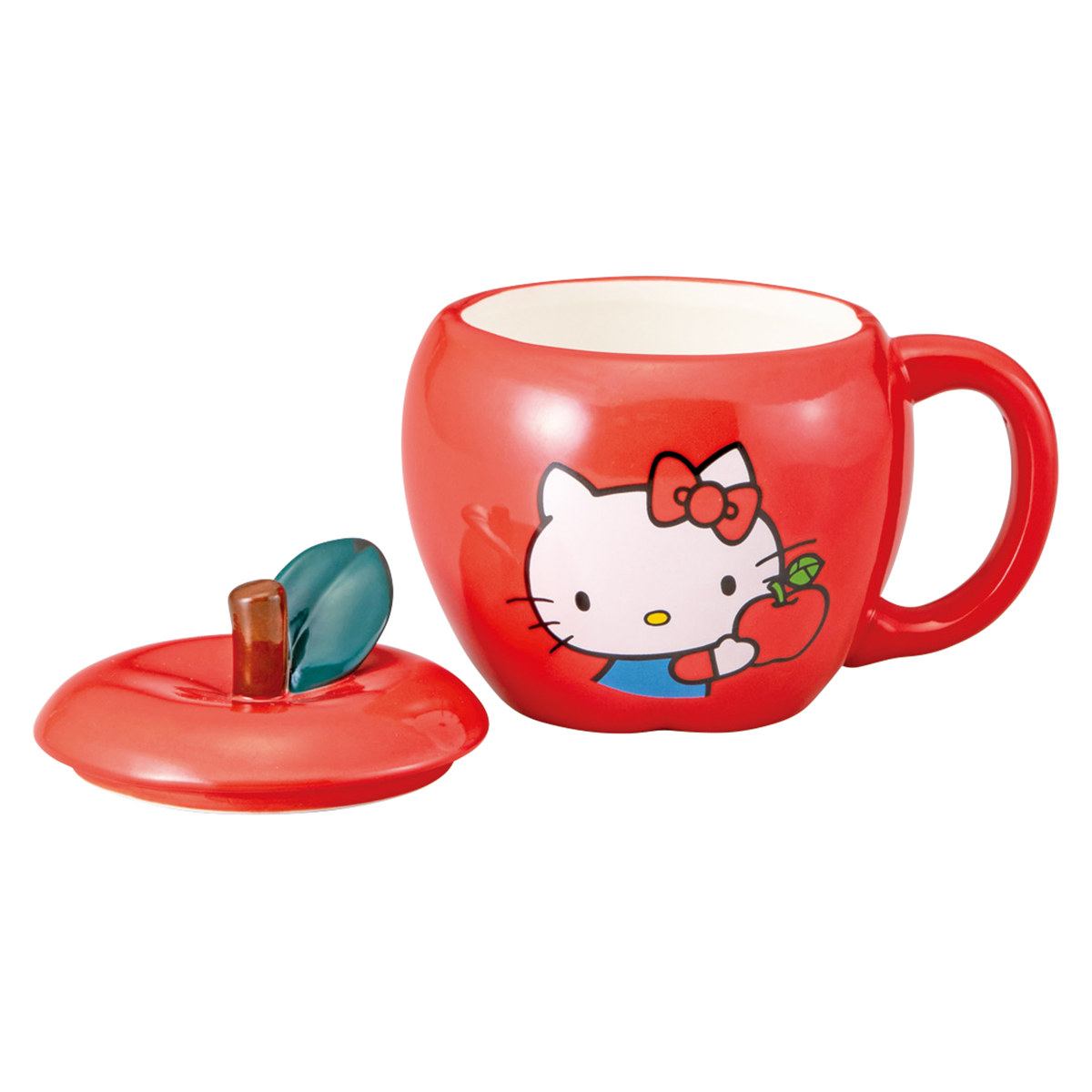 サンアート マグカップ リンゴマグ ハローキティ （ 330ml 磁器 マグ