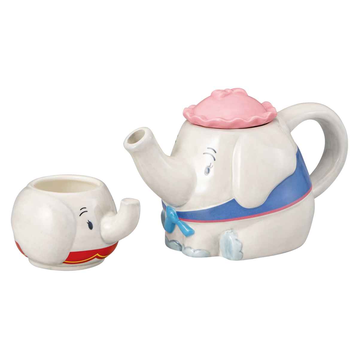 ダンボ ティモシー ティーポット カップ＆ソーサー セット ディズニーストア サンアート ティーセット 親子ティーセット ダンボ （ ティーポット