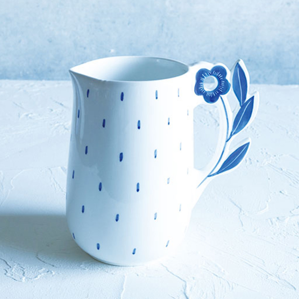花瓶 welms Blue Dot フラワーベース （ 花ビン 花びん フラワー 花