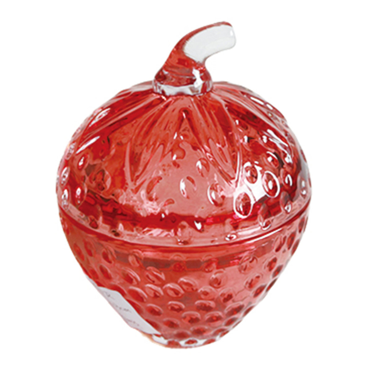 小物入れ DECO グラス Strawberry ガラス （ 置き物 ガラス製 いちご