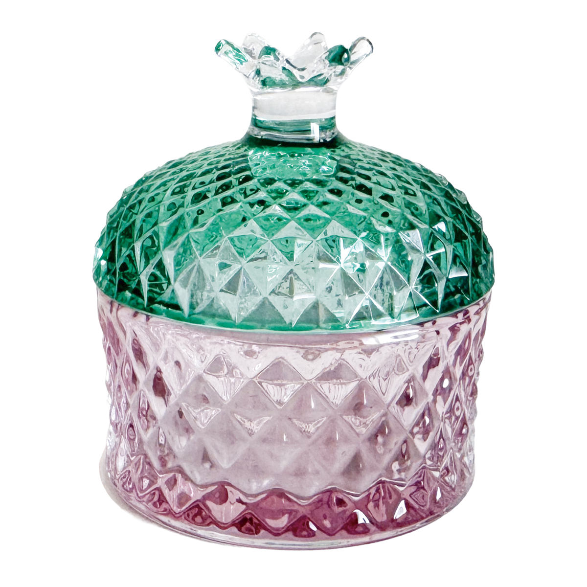 小物入れ DECO グラス Pineapple ガラス （ 置き物 ガラス製