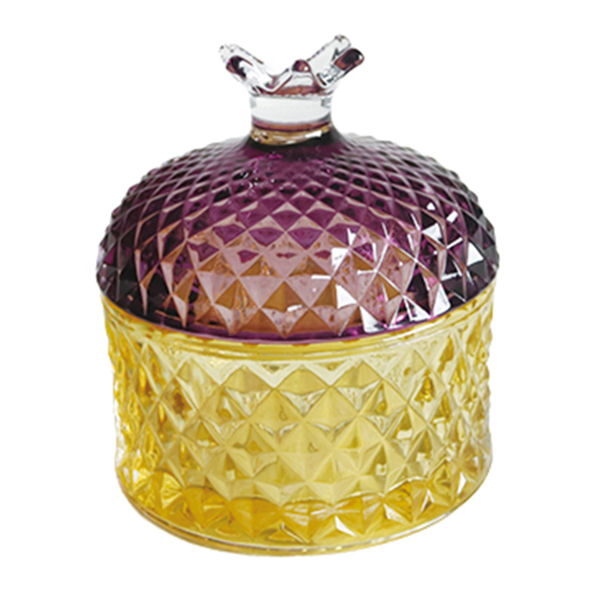 小物入れ DECO グラス Pineapple ガラス （ 置き物 ガラス製