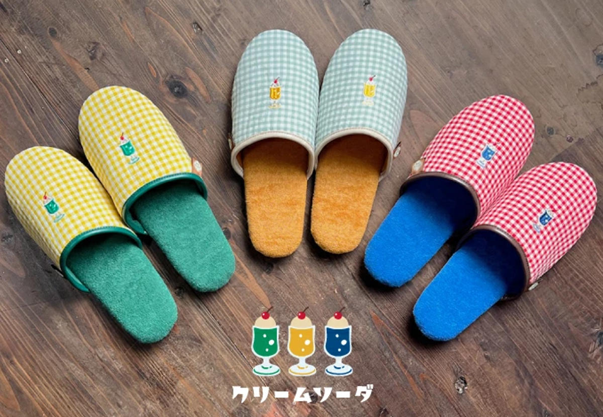 スリッパ FAS レトロ喫茶 クリームソーダ ...の詳細画像4