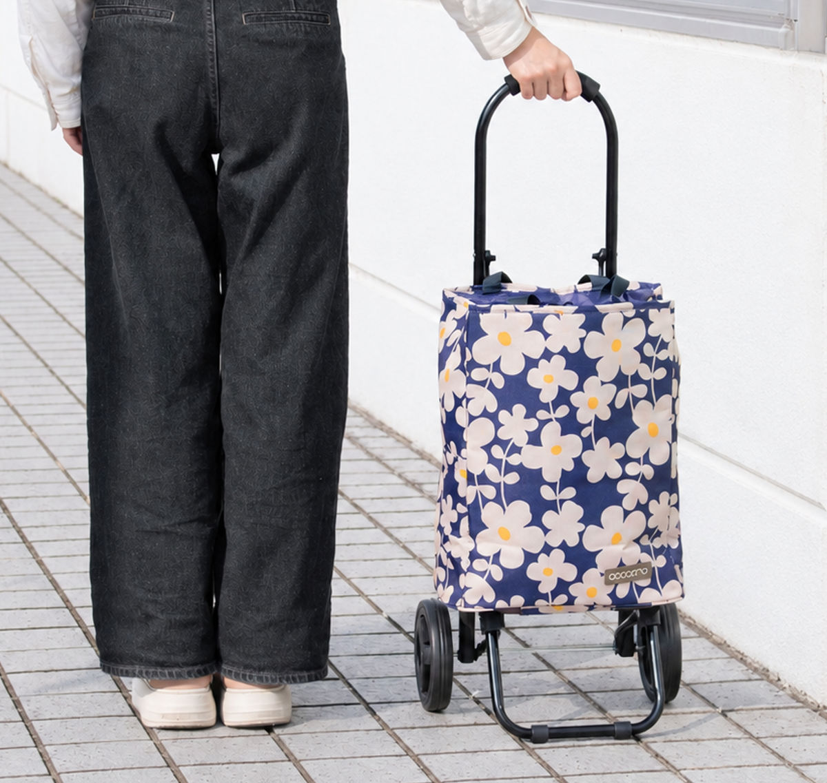 【マリー様】専用・青360g×2袋≪フォロー割・リピート割特割特価≫ ショッピングカート cocoro 花柄 アデリーヌ 折りたたみ 保冷保温