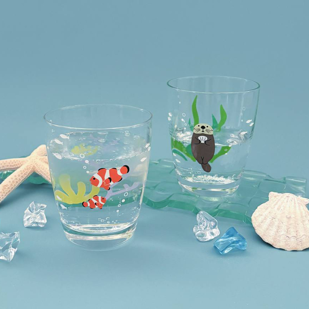 グラス 水槽グラス （ 190ml コップ タンブラー 食器 ガラス
